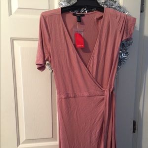 Brand New Forever 21 Wrap around dress Pink